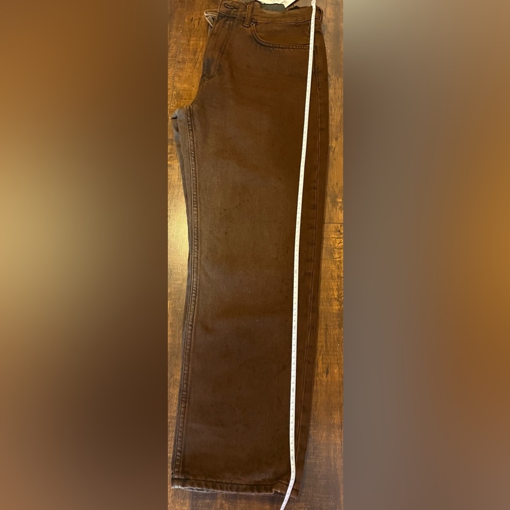 Zara Brown Ankle & Cropped Jeans - Picture 3 of 5